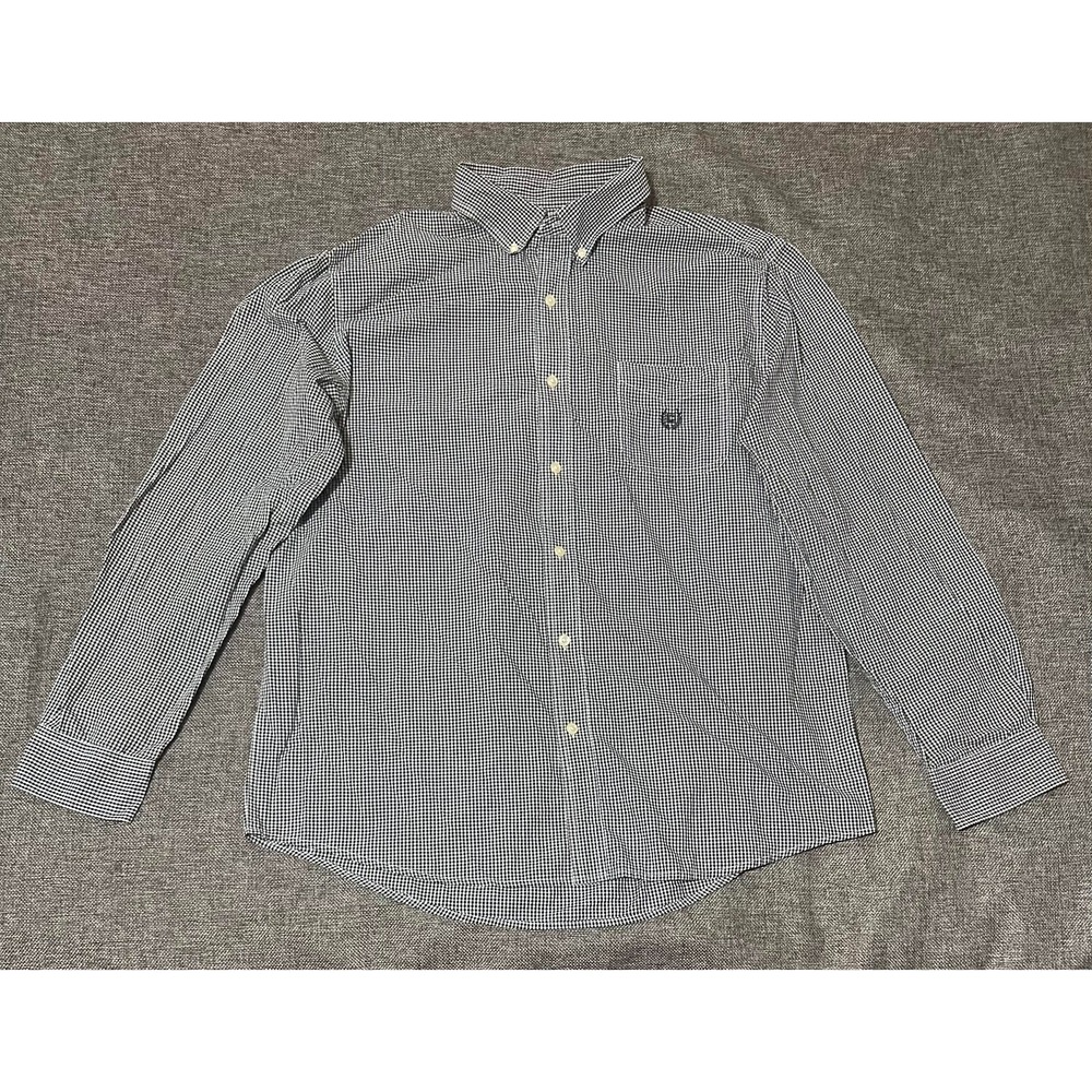 Chaps Men's XL Plaid Long Sleeve‎ Shirt